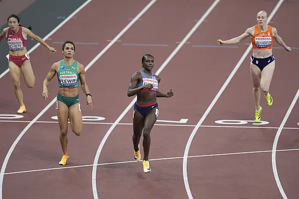 的青涩, 田径世锦赛