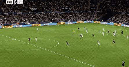 示了皇马的, 毫无反应